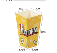 Boîtes à Popcorn en Carton Blanc Jetables Pas Chères en Gros – Emballage Personnalisé Imprimé de Taille sur Mesure pour Popcorn