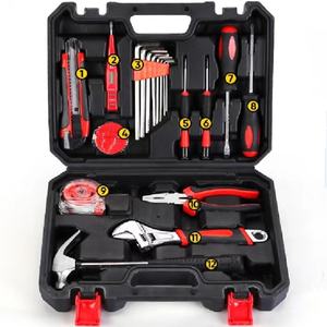 Set di strumenti di riparazione multifunzionali set di scatole per bici <span class=keywords><strong>kit</strong></span> di attrezzi combinati per utensili elettrici per auto professionali da meccanico - Product Image 6