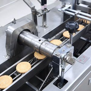 Tốc độ cao đầy đủ năng lượng tự động bar/Cookie/Kem <span class=keywords><strong>Biscuit</strong></span> dòng chảy đóng gói dòng <span class=keywords><strong>Biscuit</strong></span> Máy bánh sandwich - Product Image 5