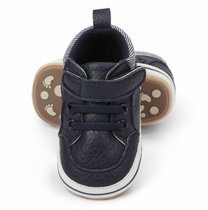 เด็กทารกแรกเกิด เด็กวัยหัดเดิน รองเท้าผ้าใบลำลอง สวมใส่สบาย พื้นผ้าฝ้าย กันลื่น แห้งเร็ว รองเท้าคู่แรก - Product Image 4