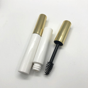 Tube vide en plastique transparent, givré, blanc, rose, noir de 10 ml et 5 ml pour mascara, brillant à lèvres et eye-liner avec couvercle coloré – Vente en gros - Product Image 2