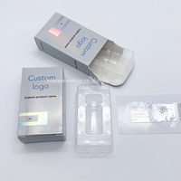 Expédition plus sûre, étiquettes autocollantes holographiques imperméables de haute qualité avec impression personnalisée pour flacons de 3 ml et 10 ml