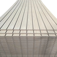 Panel MDF Aluminium Beralur dan Berlubang untuk Dinding Slatwall Dekoratif, Cocok untuk Pajangan Toko