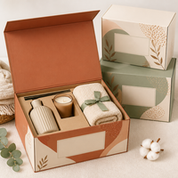 Boîte cadeau magnétique rigide personnalisée en gros avec insert en carton pour emballage de flacon de parfum ou de produits de soin de la peau