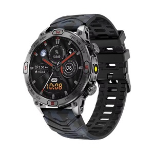 Reloj Inteligente AMOLED con Asistente de Voz IA, Monitor de Ritmo Cardíaco, Monitor de Sueño, Batería de 450 mAh, Resistente al Agua 1ATM para iOS - Product Image 1
