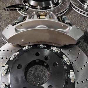 Rueda delantera 6 Pistón Freno grande Rueda trasera 4 Pistón Pinza Kit 380 mm Rotor Racing Brake Kit para <span class=keywords><strong>BMW</strong></span> X5 F15 F30 e46 e39 E30 e92 - Product Image 4