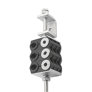 1-1/4 "cáp đồng trục ba ngăn xếp kẹp/móc áo kit. - Product Image 1