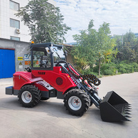 Cina multione DY1150 mini caricatore agricolo pala gommata telescopica articolata