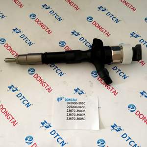 หัวฉีดคอมมอนเรล 095000-5881 23670-30050 สําหรับโตโยต้า 2KD-FTV ดีเซลหัวฉีดน้ํามันเชื้อเพลิง 23670-30050 095000-5880 - Product Image 3