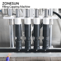 ZONESUN ZS-AFC9L entièrement automatique Monobloc rotatif cosmétique vide parfum petite bouteille liquide remplissage sertissage capsulage Machine