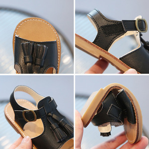 Sandalias de Verano para Niños, Sandalias de Playa con Suela de Goma para Niñas, Estilo Nuevo, Sandalias Versátiles de Moda para Niños - Product Image 4