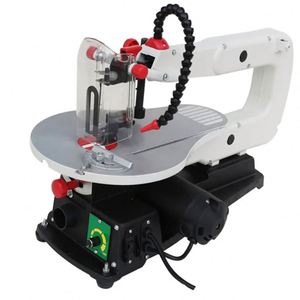 Woodworking Electric Mini <b>Bench</b> Scroll Saw Machines Aluminium <b>Plastic</b> Acrylic Wood Variable Cutting Speed Multi-function Saw - Product Image 4