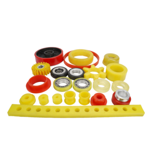 नए निर्माण और कृषि औद्योगिक पॉलीयूरेथेन सामग्री हैंडलिंग उपकरण सामान-पॉलीयूरेथेन व्हील - Product Image 4