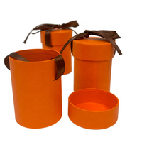 Boîte cylindrique en carton écologique, matériaux recyclés, couleur personnalisée pour bijoux, ongles, chaussettes, bonbons de célébration du Ramadan