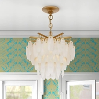 Luminaires en albâtre de luxe sur mesure, décoration suspendue pour salon, restaurant