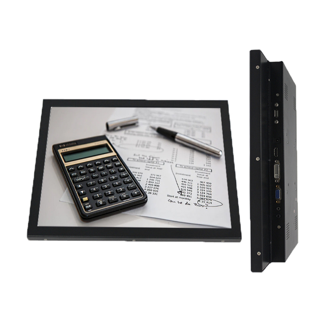 15 Inch 1024*768 4:3 Capacitive Touch Monitor Black USB LCD Screen Industrial Monitor
