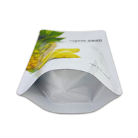 Pochette brillante à fermeture éclair pour l'emballage de fruits lyophilisés, sac alimentaire imprimé en PE thermoscellable, sac à gâteaux imprimé numériquement, pochette stérilisable