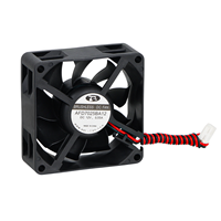 Ventilateur axial DC 70x70x25mm, ventilateur sans balais 70mm, faible bruit, haute vitesse, pour alimentation de serveur