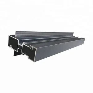 China JIA HUA Aluminium supplier profile extrusion aluminium door frame profile for Indonesia