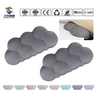 PORON Cloud Corner 2 Pack Repose-poignets en forme de L pour clavier et souris, avec protection d'angle en L et tapis de clavier pour bureau