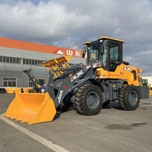 Колесный экскаватор 4x4, строительная площадка, ферма, бульдозер, землеройная, мощная вилка для бревен, погрузчик с верхней загрузкой - Product Image 4