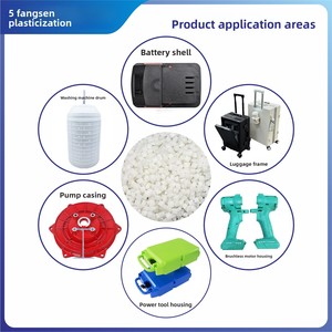 Home Appliance Shell Special <strong>PP</strong> <strong>Fiber</strong> Reinforced 20% White Granules High Gloss High Rigidity First Level Grade Model 020 Washing - Product Image 2