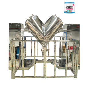 DZJX Mezcladora <span class=keywords><strong>de</strong></span> Polvo Tipo V <span class=keywords><strong>de</strong></span> Acero Inoxidable <span class=keywords><strong>de</strong></span> 2L y 10L para Sobremesa, Mezcladora <span class=keywords><strong>de</strong></span> Alimentos Secos <span class=keywords><strong>de</strong></span> Gran Tamaño, Mezcladora V, Máquina Mezcladora - Product Image 5