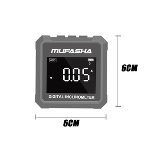 <span class=keywords><strong>Digital</strong></span> <span class=keywords><strong>Angle</strong></span> Finder 3-seitiger starker magnetischer 4*90-Grad-Winkelmesser Elektronischer Neigung messer würfel für das Messwerk zeug für die Holz bearbeitung - Product Image 2