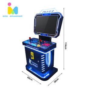 Machine de jeu d'arcade de cartes rétro AMA 40Kg 60W Power 2 joueurs Jeux portables à pièces - Product Image 2