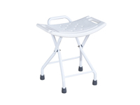 Chaise de salle de bain pliante en alliage d'aluminium, douche de transfert de patient pour personnes âgées
