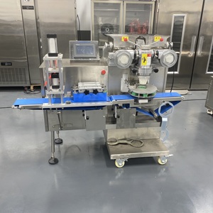 Máquina para Rellenar y Formar Croissants, Panecillos de <span class=keywords><strong>Pizza</strong></span> Rellenos de Queso, Bocadillos de Carne, Pan Congelado - Product Image 4