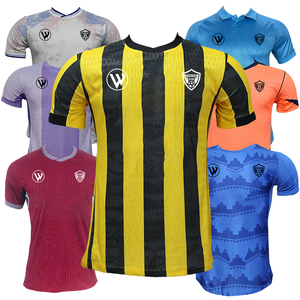 Nueva Camiseta de Fútbol de Tailandia 2025 para Hombre, Uniforme de Fútbol con Nombre de Equipo Personalizado, Secado Rápido y Transpirable, Manga Corta, Verano - Product Image 3