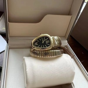 Nuovo Orologio di <span class=keywords><strong>Lusso</strong></span> da <span class=keywords><strong>Donna</strong></span> 2026 con Design a Testa di Serpente, Decorazione in Diamanti, Movimento al Quarzo, Cinturino in Acciaio Inossidabile - Product Image 1