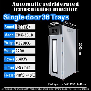 Hochwertige 36 Pan Commercial Frozen Bakery Dough Retarder <span class=keywords><strong>Proofer</strong></span> Brothers tellung Maschine Großhandel Verkauf New Made Wheat - Product Image 2