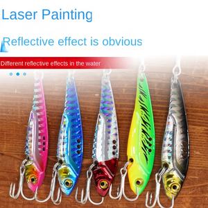 Usine En Gros Pleine Couche De Natation Dragon Dent Vib Métal Laser Leurre Paillettes Faux Appât Sang Fente Crochet Bionique Appât <span class=keywords><strong>Carpe</strong></span> - Product Image 3