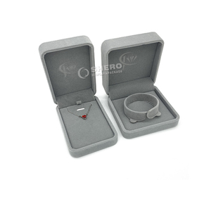 Premium Velvet Jewelry Box with Replaceable Liner for High End Diamond for Bulk Purchase Factory Price High End - Product Image 3