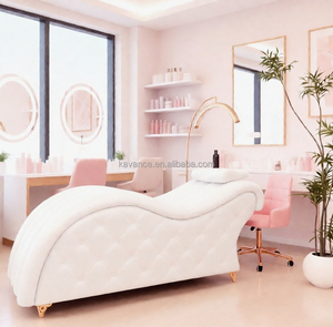 Cama de Belleza de Madera Moderna, Portátil, Duradera y Ecológica, Muebles de Salón para Spa de Alta Gama, Peluquería, <span class=keywords><strong>Barber</strong></span>ía, Pestañas y <span class=keywords><strong>Cejas</strong></span> - Product Image 5