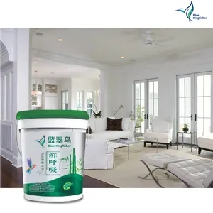 Revestimiento impermeable para casa, pintura de pared de látex Interior Exterior, imprimación Interior y Exterior transparente y blanca