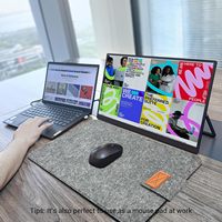Sac de rangement en feutre personnalisé à la vente, étui pour ordinateur portable, sac portable pour tablette PC, sac de protection