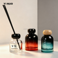 Offre Spéciale – Bouteille Vide pour Diffuseur de Roseaux 100ML – Bouteilles Cylindriques de Luxe en Verre avec Bouchon à Vis pour Cadeaux et Artisanat