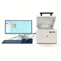 Spectromètre à rayons X pour analyse rapide avec précision de 0,03 %, analyseur de métaux précieux pour le test de l'or, les lingots d'or, les institutions et les objets anciens