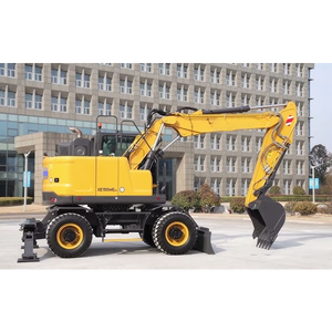 Excavatrice sur pneus XE155WECR de Chine, haute qualité et prix abordable pour les travaux routiers et la construction municipale - Product Image 4