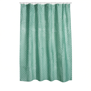 Rideau de douche en tissu polyester Camberra 180x200 cm vert - Product Image 2