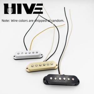 HIVE - Piezas <span class=keywords><strong>de</strong></span> <span class=keywords><strong>Guitarra</strong></span> Eléctrica al por Mayor, Pastillas <span class=keywords><strong>de</strong></span> <span class=keywords><strong>Guitarra</strong></span> ST <span class=keywords><strong>de</strong></span> Bobina Simple Alnico 5 SSS N/M/B para Puente, 48MM 50MM 52MM - Product Image 4
