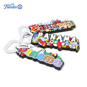 מותאם אישית מתנות קידום מכירות צורה <span class=keywords><strong>pvc</strong></span> רך גומי מקרר מגנט פותחן בקבוק מגנט פותחן - Product Image 2