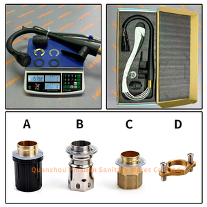 Robinet <span class=keywords><strong>de</strong></span> cuisine moderne en acier inoxydable à poignée unique, pulvérisateur extractible, multifonctionnel, avec noyau <span class=keywords><strong>de</strong></span> valve en céramique, installation facile, hôtel - Product Image 4