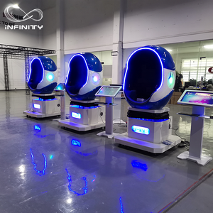 Centro comercial con 1/2 asientos, simulador de realidad Virtual 9D, simulación de silla de huevo VR, máquina de cápsula VR - Product Image 1