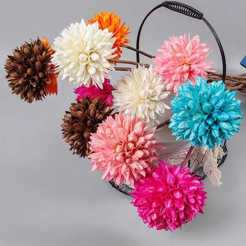 Unnan-flores artificiales para decoración del hogar, venta al por mayor de preservación de flores naturales para pared