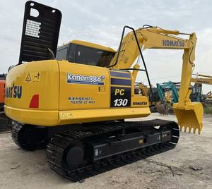 Excavadora Hidráulica Komatsu PC130 de 13 Toneladas con Cucharón de Excavación de 0.53m³ de Capacidad, Equipo de Construcción Usado - Product Image 1