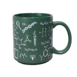 Tasse à café en céramique, 3 pièces, 11oz, pour ordinateur, style étudiant - Product Image 1